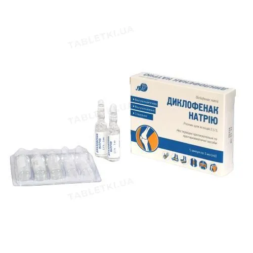 Diclofenac sodico soluzione per iniezione