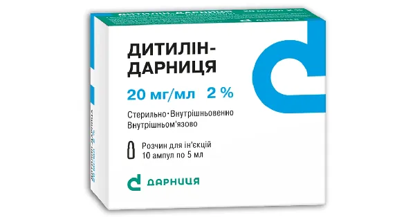 Ditilin-Darnitsa solución para inyección