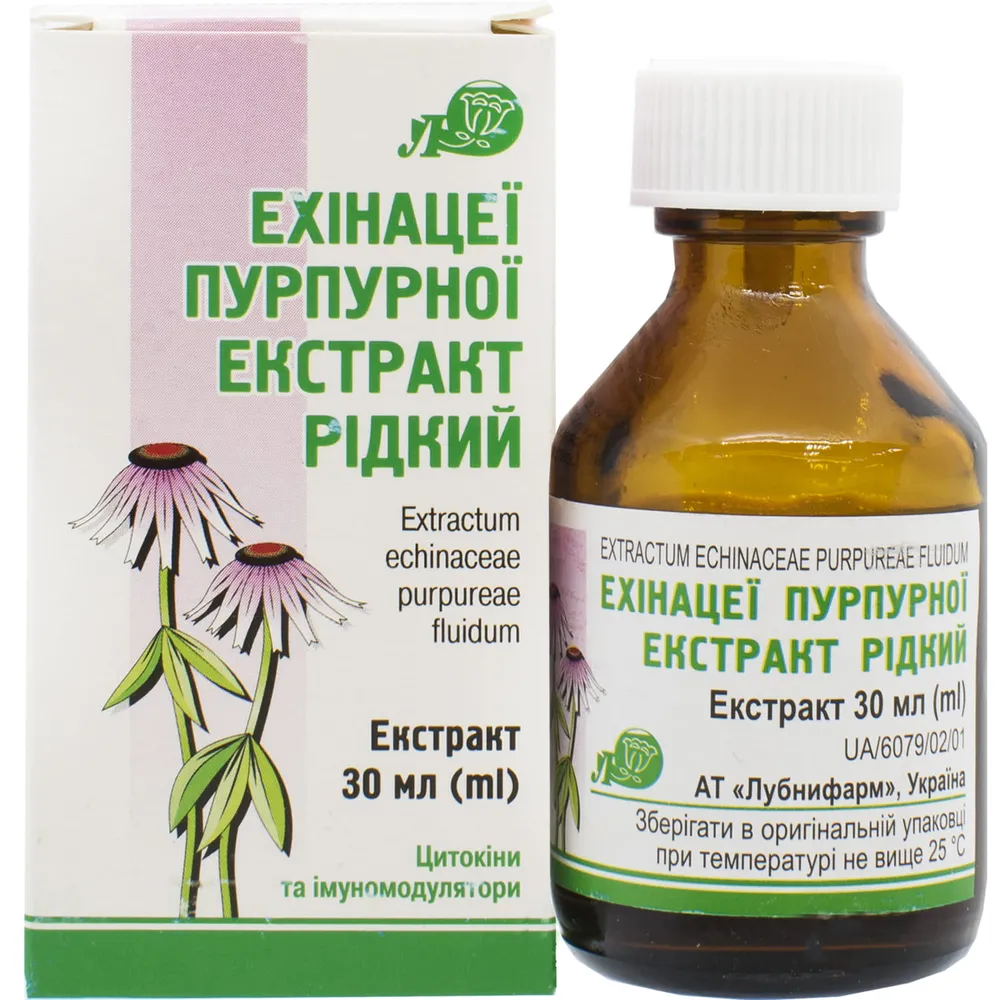 Extracto líquido de echinacea purpurea extracto