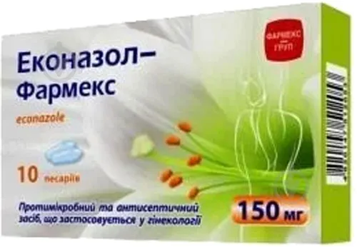 Econazole-pharmex tablets, effervescent