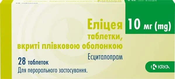 Элицея таблетки, диспергирующиеся в полости рта