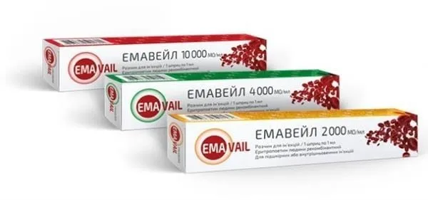 Emaveil solution for injection