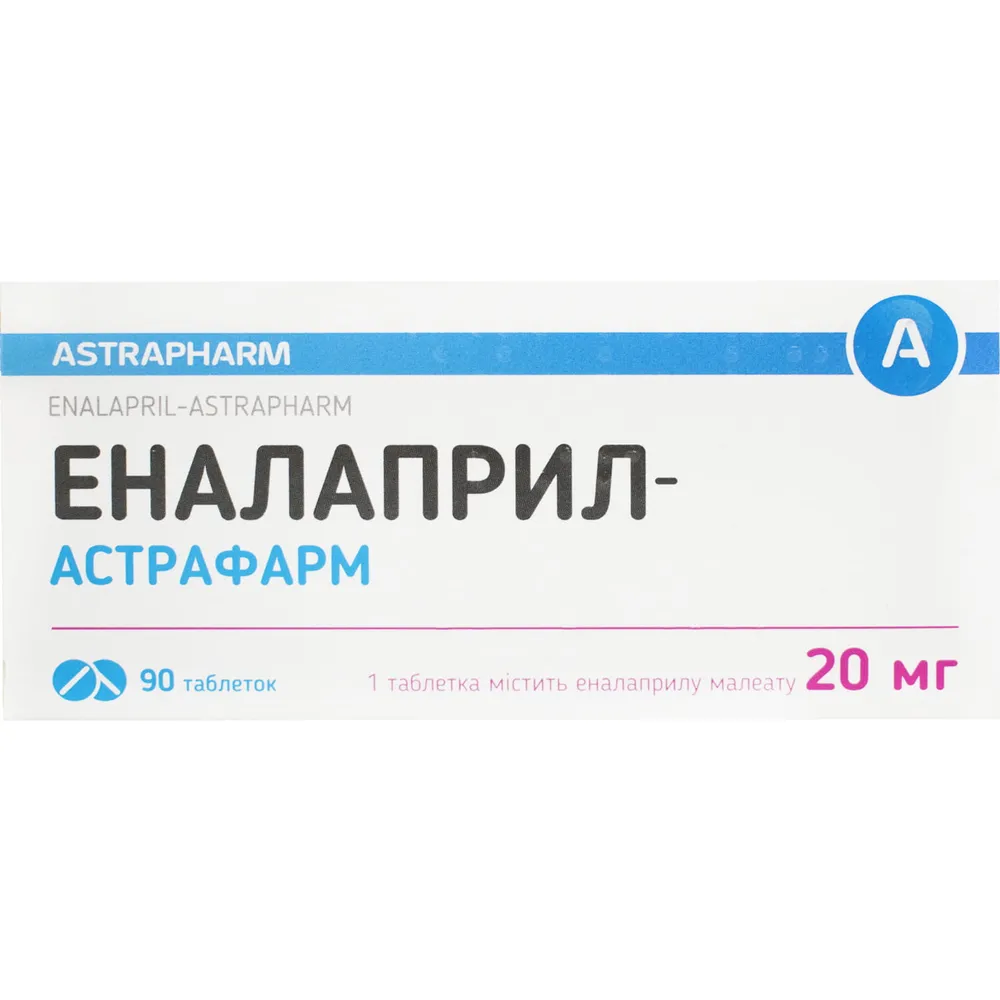 Enalapril-Astrafarm comprimidos