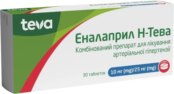 Enalapril-teva tablets