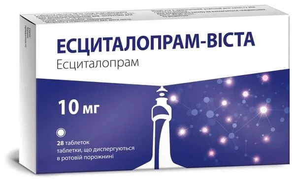 Escitalopram-vista tablets, dispersible in the oral cavity