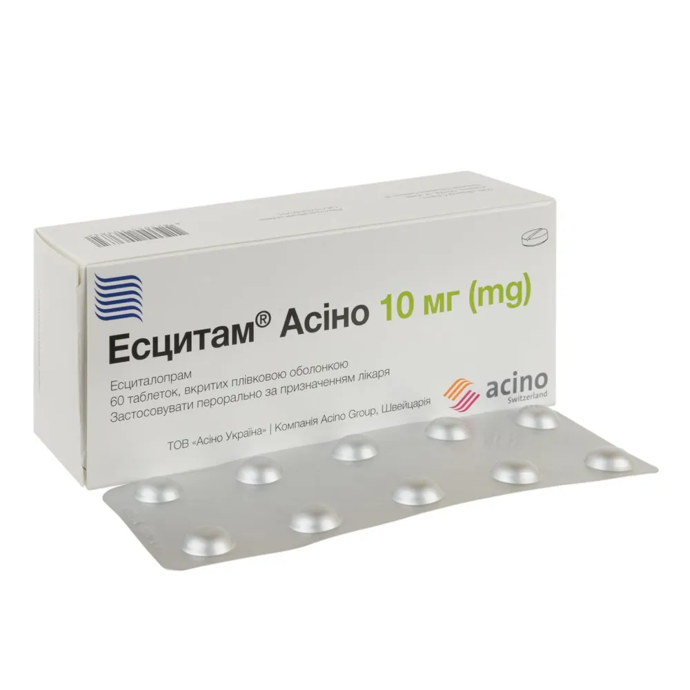 Escitalopram Asenio compresse, rivestite con film