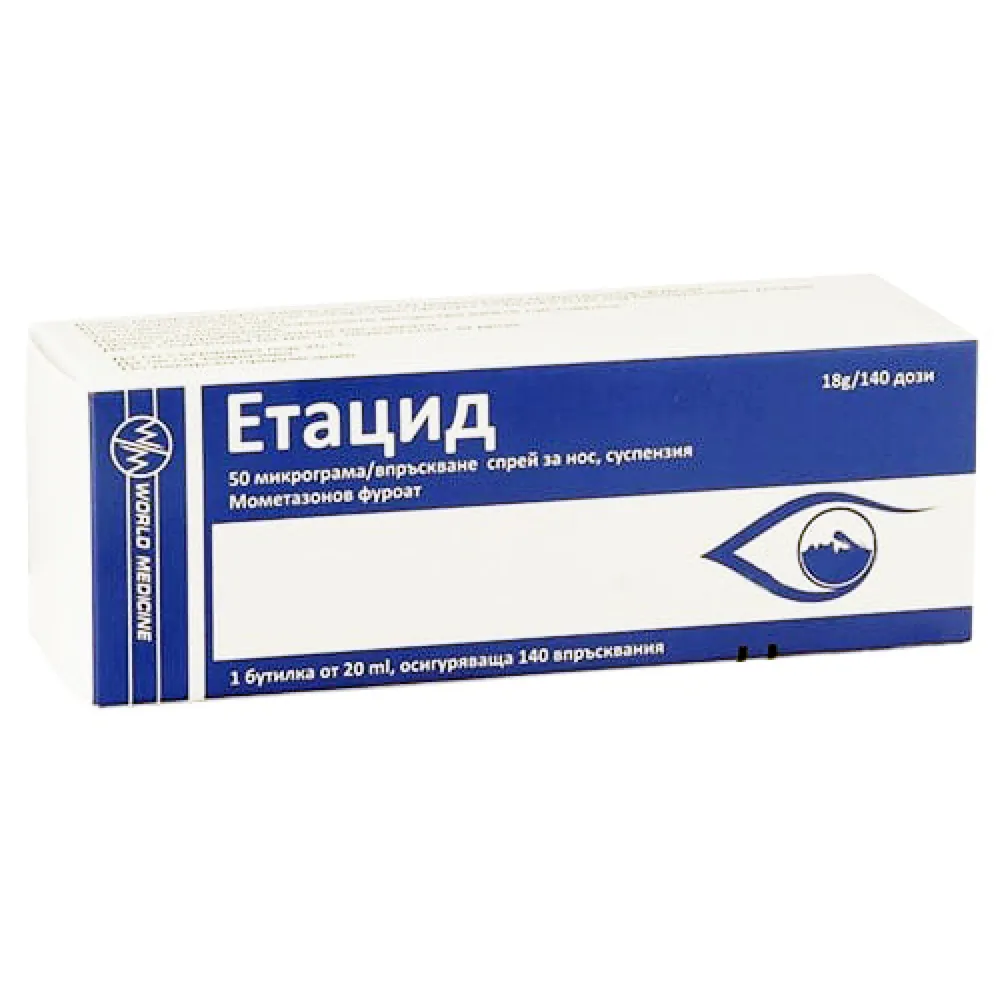 Etacid spray, nasale, dosato, sospensione