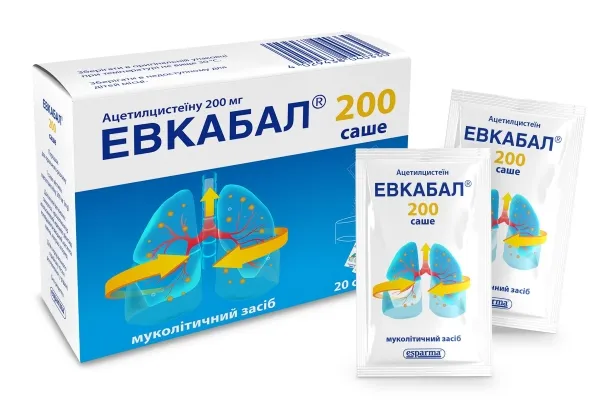 Евкабал® 200 саше порошок для орального раствора