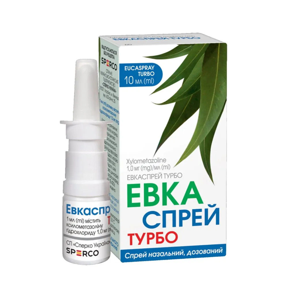 Eucaspray Turbo spray, nasal dosificado