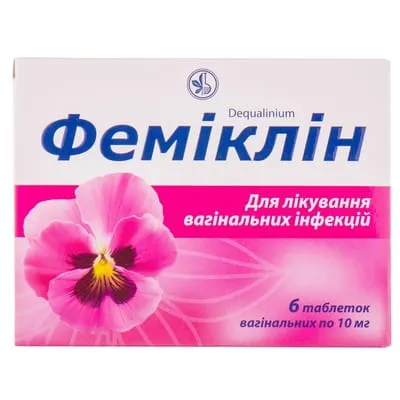 Femiclin tablets, vaginal