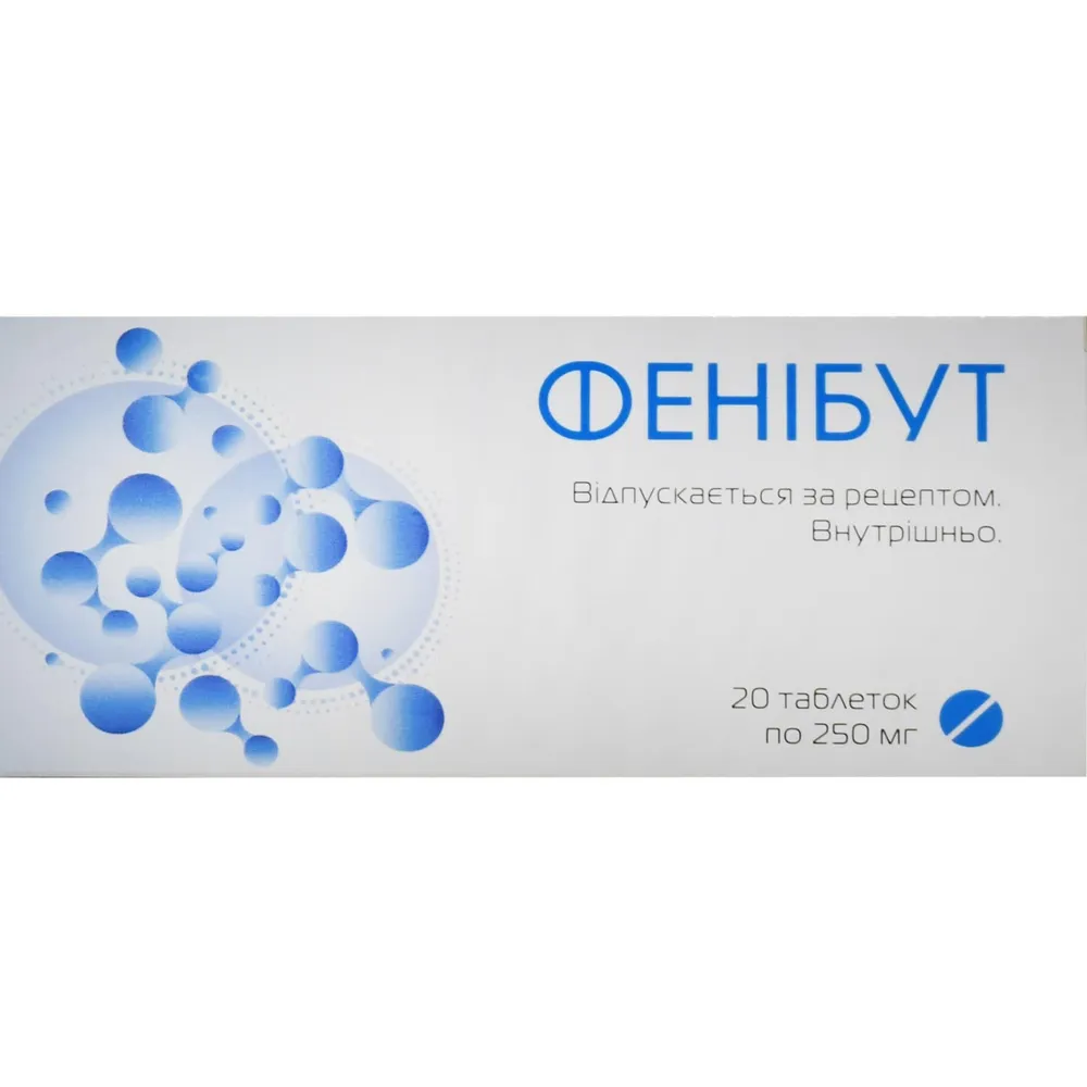 Фенибут таблетки