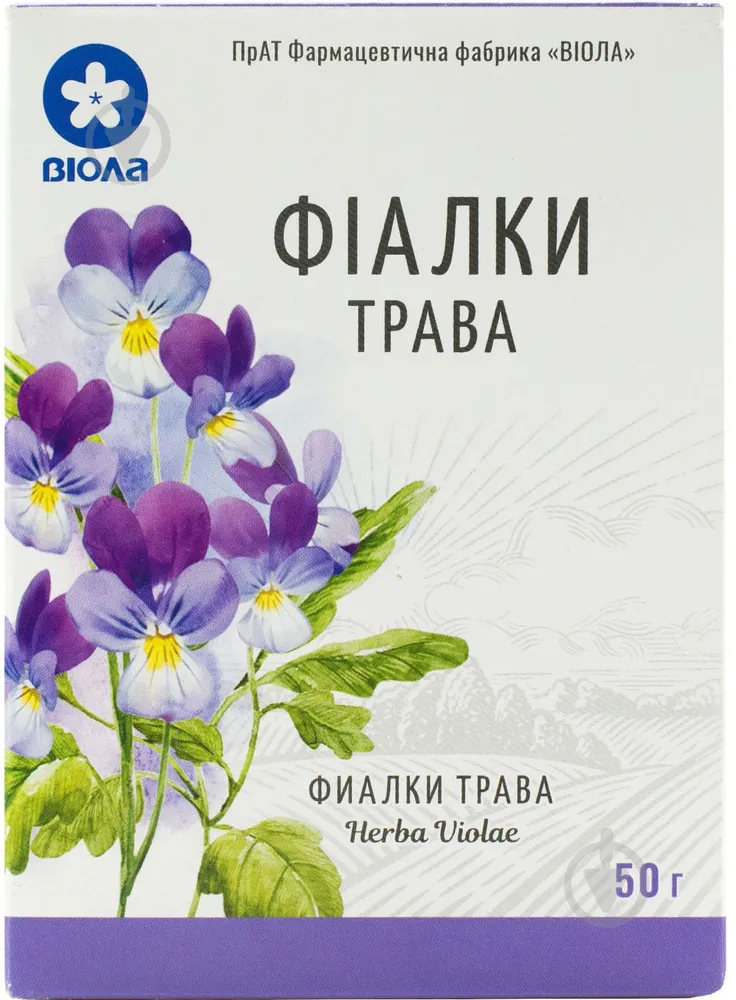 Фиалки трава трава