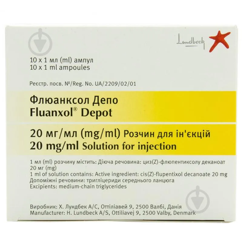 Fluanxol Depo solución para inyección
