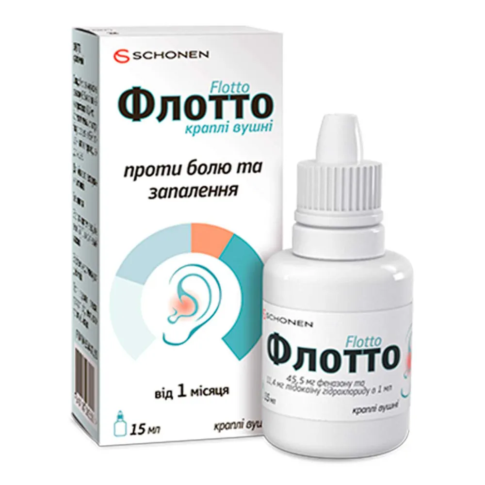 Flotto drops, otic solution