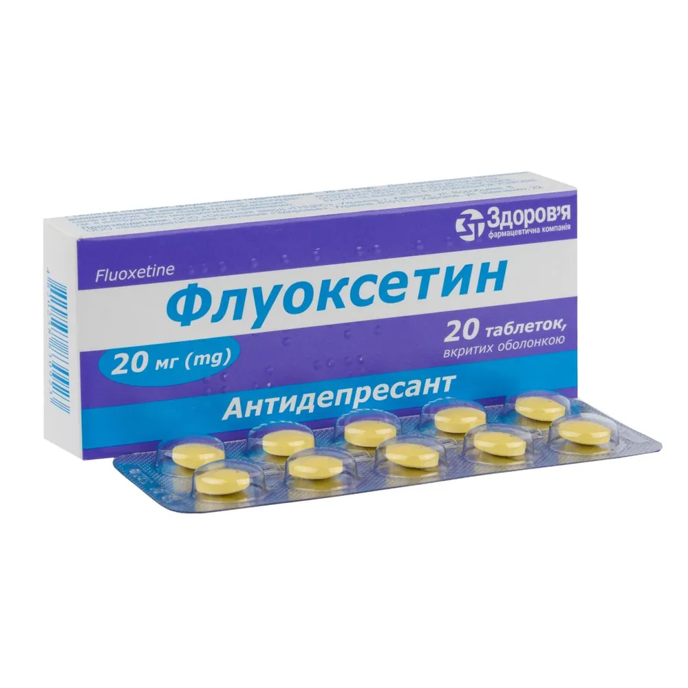 Fluoxetina compresse, rivestite con film