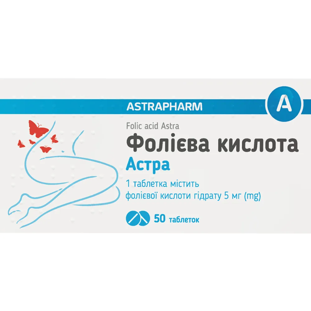 Folic acid astra tablets
