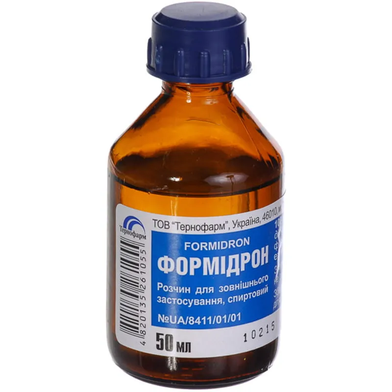 Формидрон раствор для наружного применения, спиртовой
