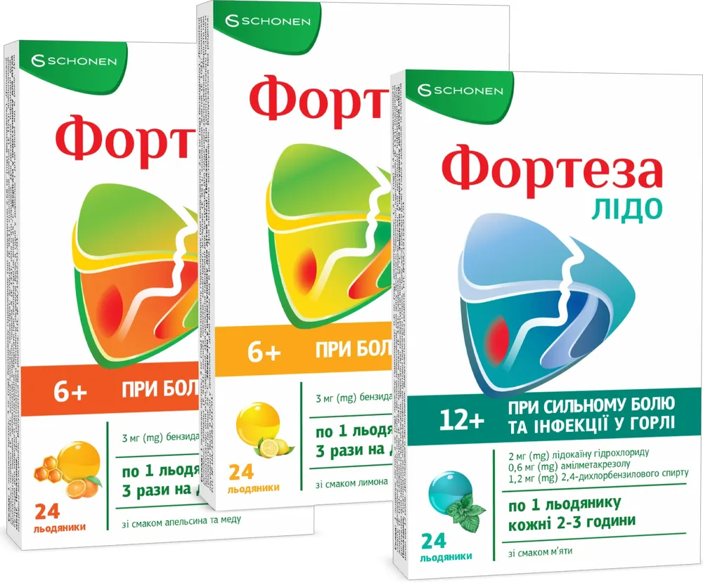 Фортеза лидо леденцы