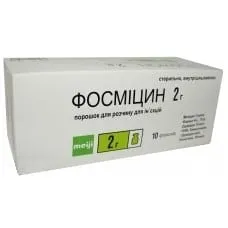 Fosfomycin powder for injection solution