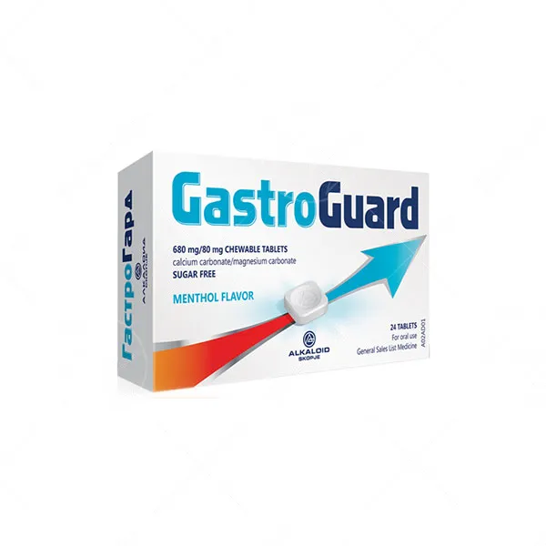 Gastrogard compresse, masticabili