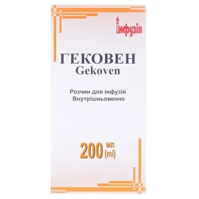 Гековен раствор для инфузий