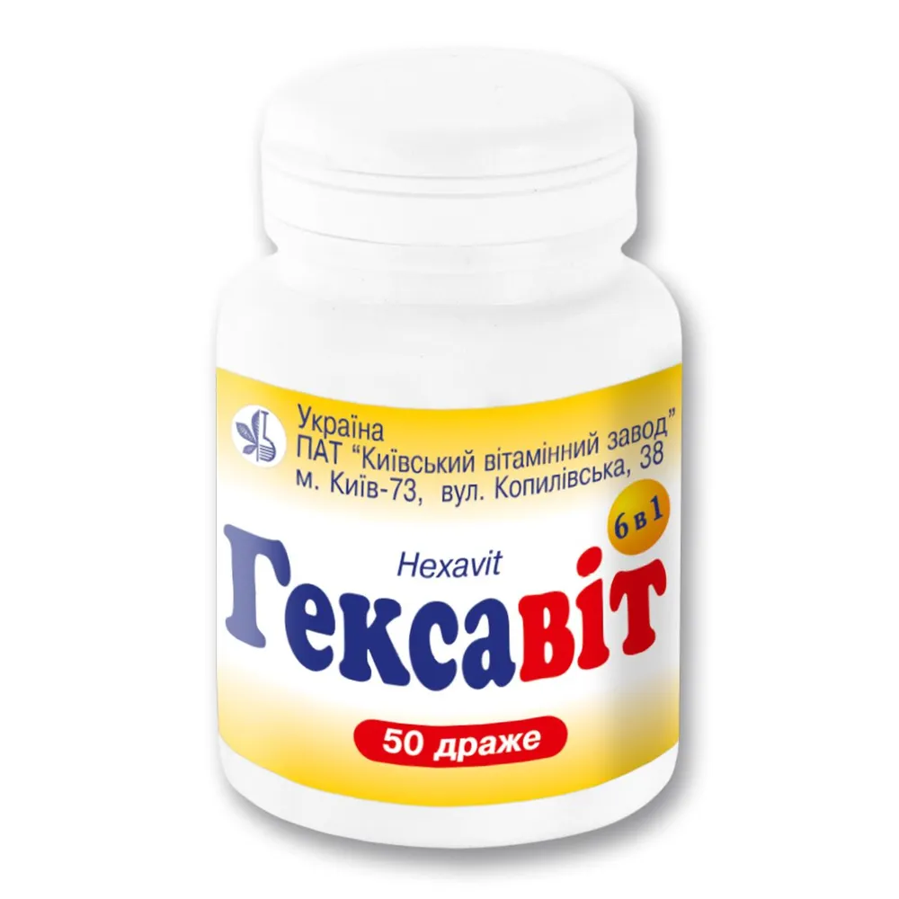 Hexavit tablets, coated
