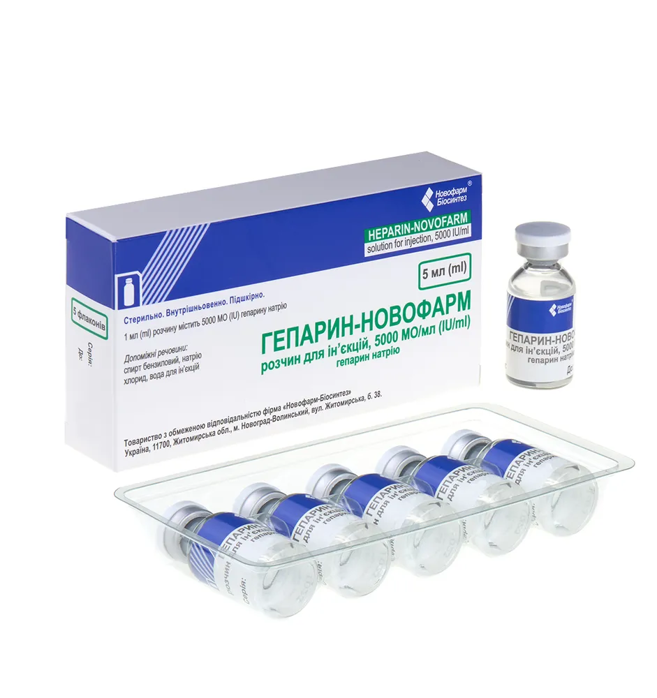 Heparin-novopharm solution for injection
