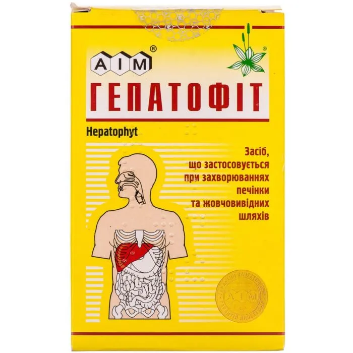 Hepatophyt miscela di erbe