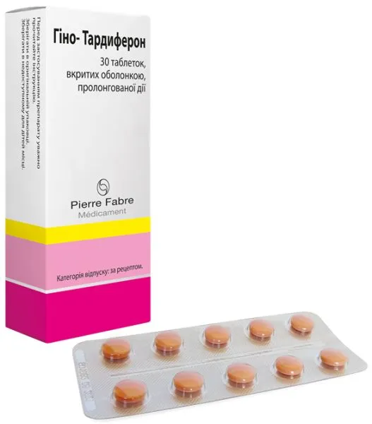 Gino-Tardiferon compresse, rivestite con film, a rilascio prolungato