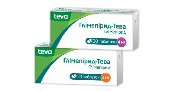 Glimipirida Teva comprimidos