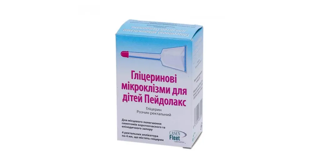 Microenemas de glicerol para niños Pedolax solución, rectal