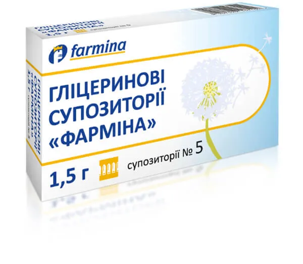 Supositorios de glicerina "Farmina" supositorios