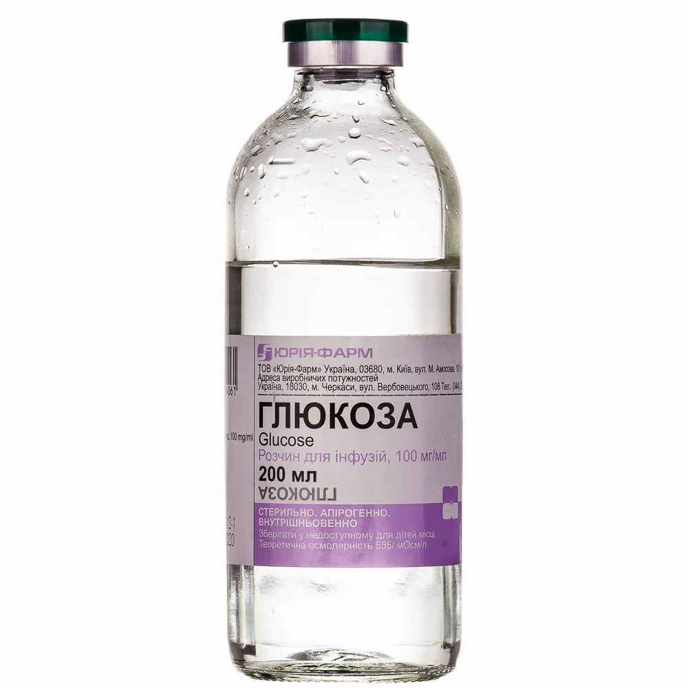 Glucosa solución para infusión