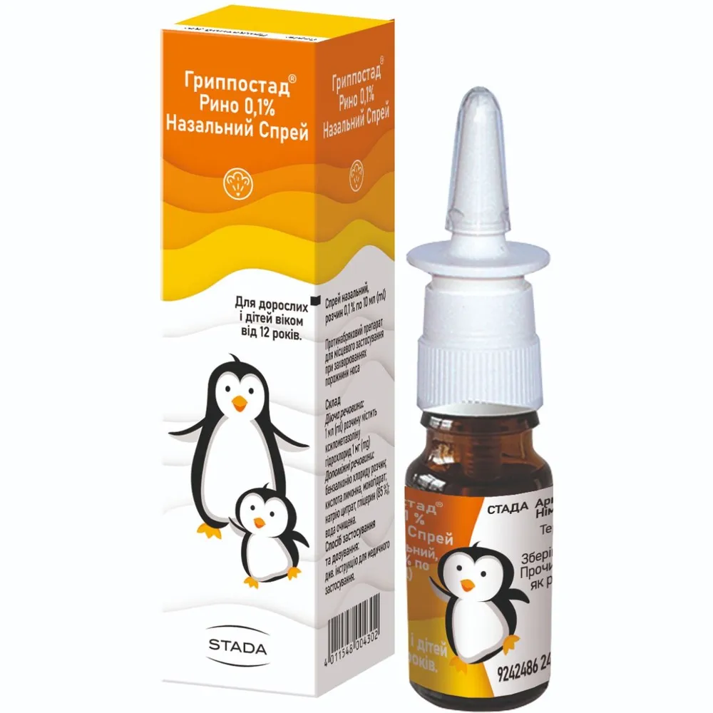 Grippostad® Rino 0,1 % spray nasal spray solución nasal