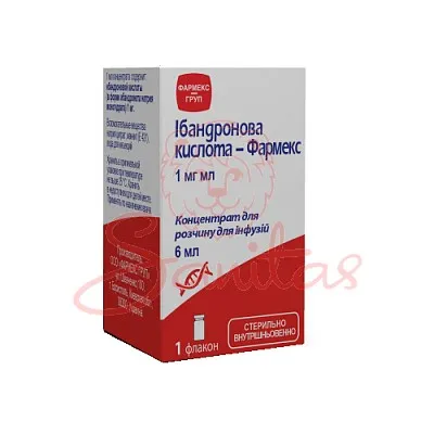 Acido ibandronico - Farmex soluzione per infusione, concentrato