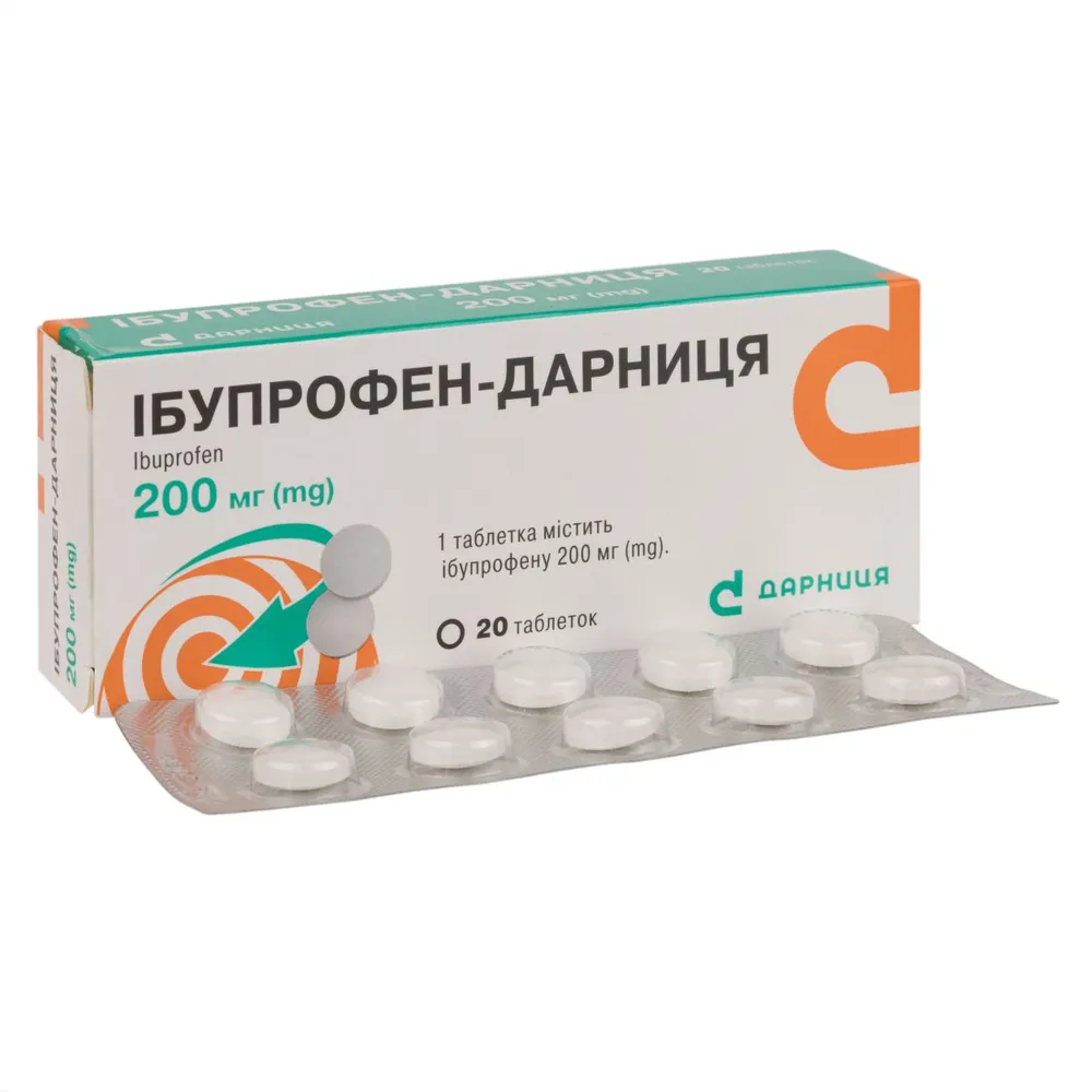 Ibuprofen-darnitsa tablets