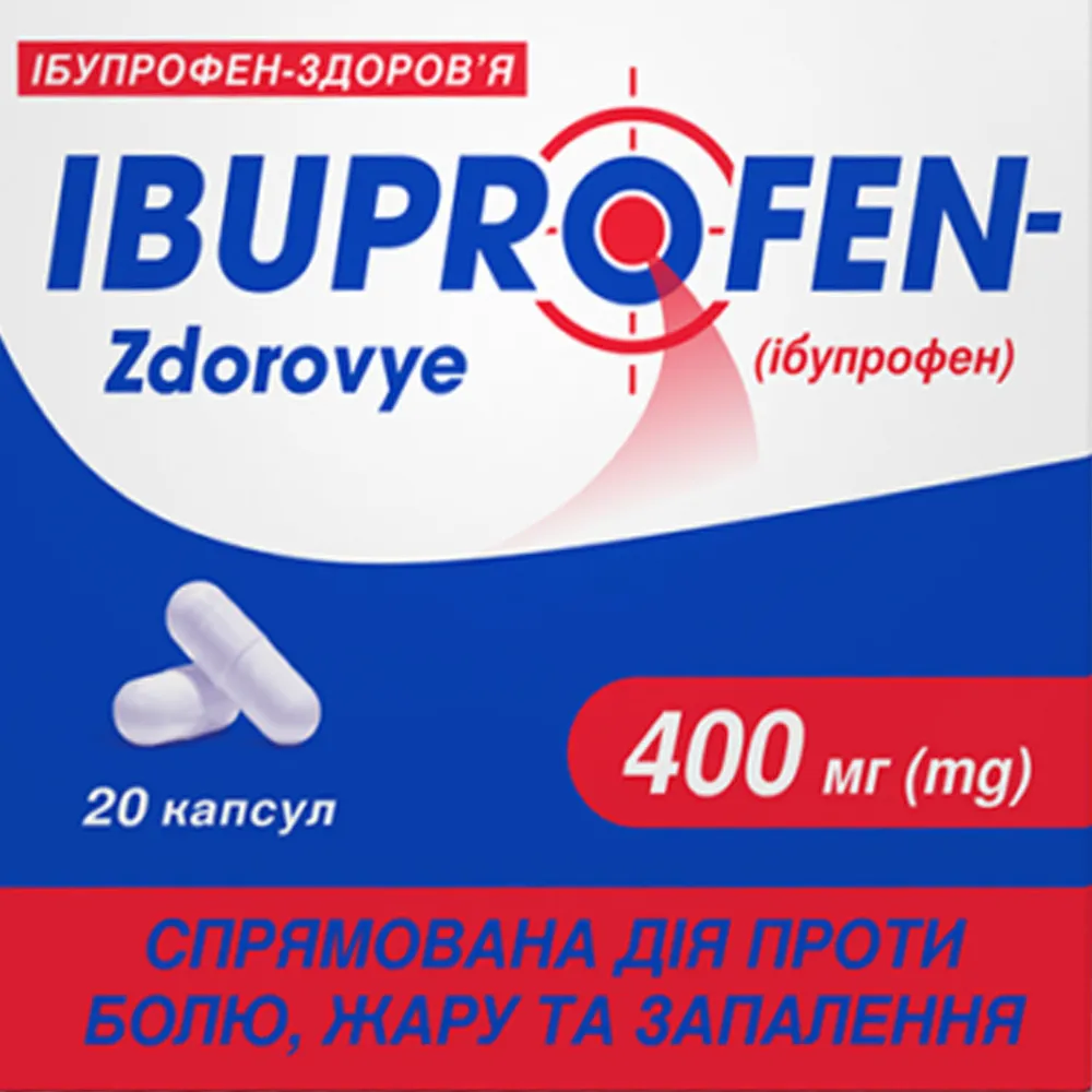 Ibuprofeno-Zdorovya cápsulas