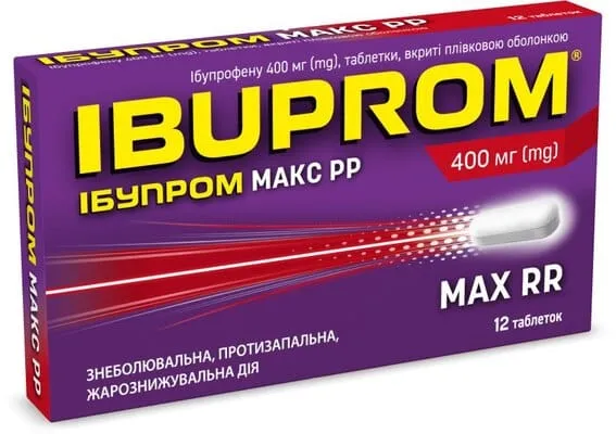 Ibuprom max rr tablets, film-coated