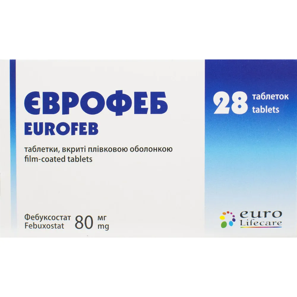 Eurofeb tablets, film-coated