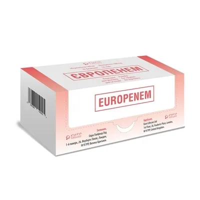 Europenem powder for injection solution