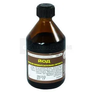 Iodo soluzione, per uso esterno, alcolica