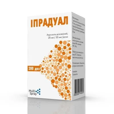 Ipradual aerosol, dosificado