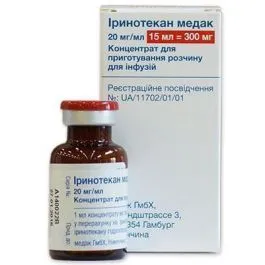 Irinotecano Accord soluzione per infusione, concentrato