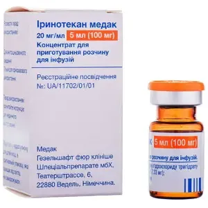 Иринотекан фарес концентрат, для инфузийного раствора