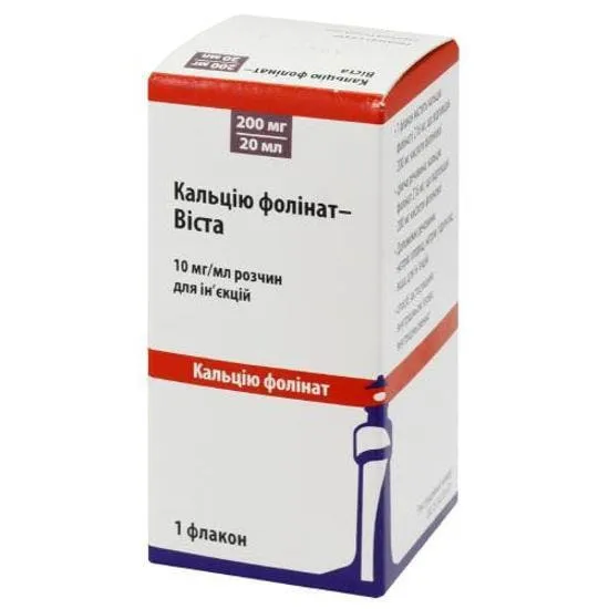 Calcium folinate-vista ac solution for injection