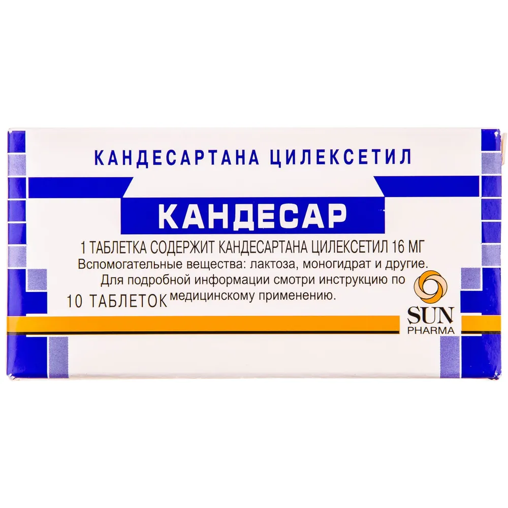 Кандесар таблетки