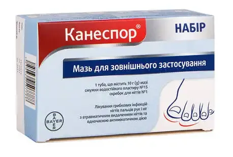 Canespor® set ointment, for external use