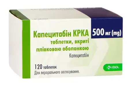 Capecitabine krka tablets, film-coated