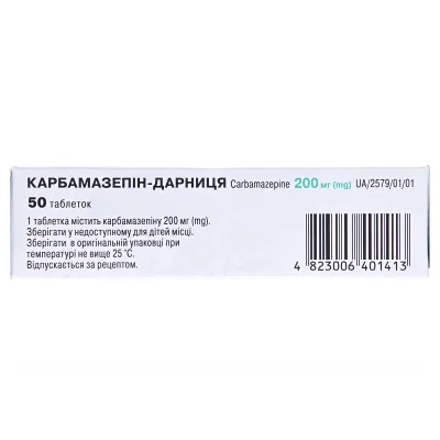 Carbamazepina-Darnytsia compresse