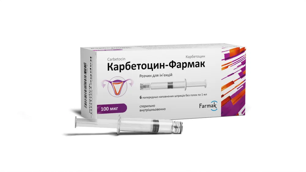 Carbetocin-pharmak solution for injection